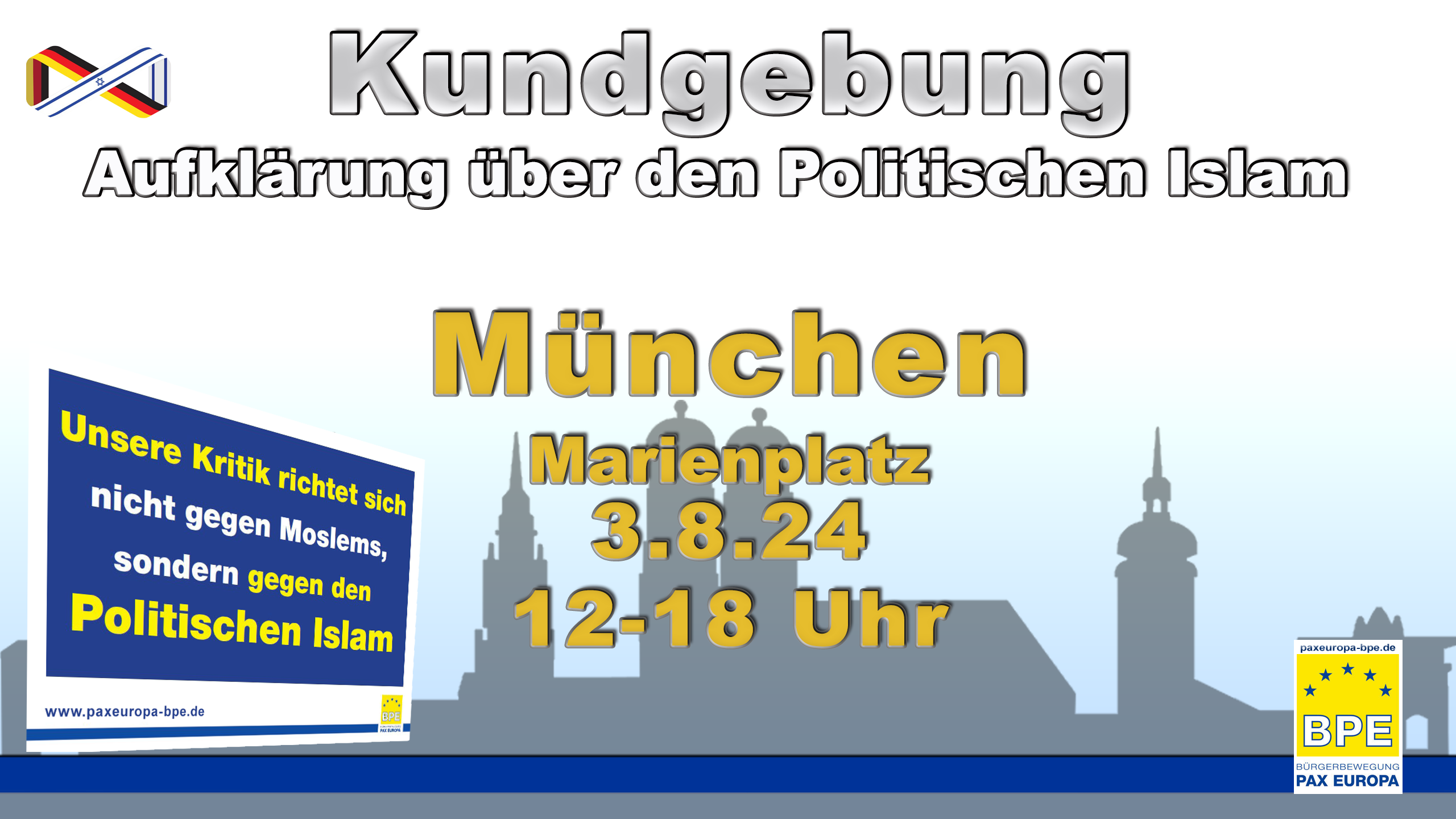 Kundgebung - München
